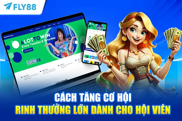 Cách tăng cơ hội rinh thưởng lớn dành cho hội viên