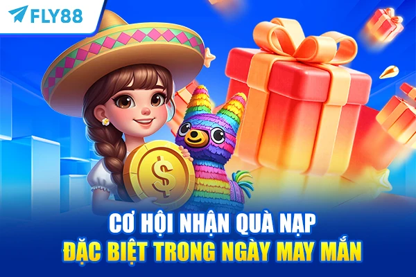 Cơ hội nhận quà nạp đặc biệt trong ngày may mắn